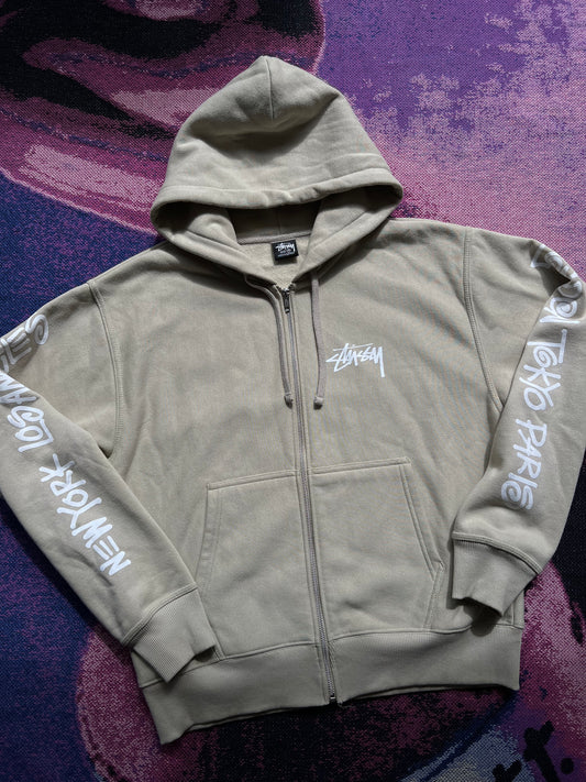 Stussy Zip Up Hoodie