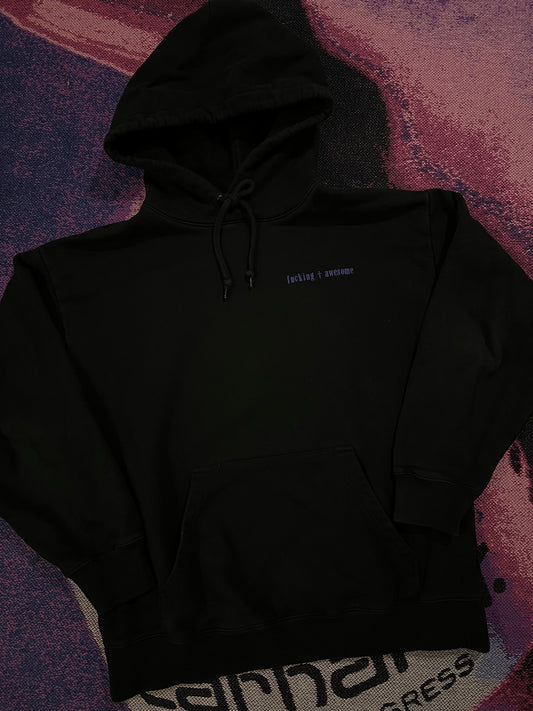 Fucking Awesome Heavy Metal Hoodie Black