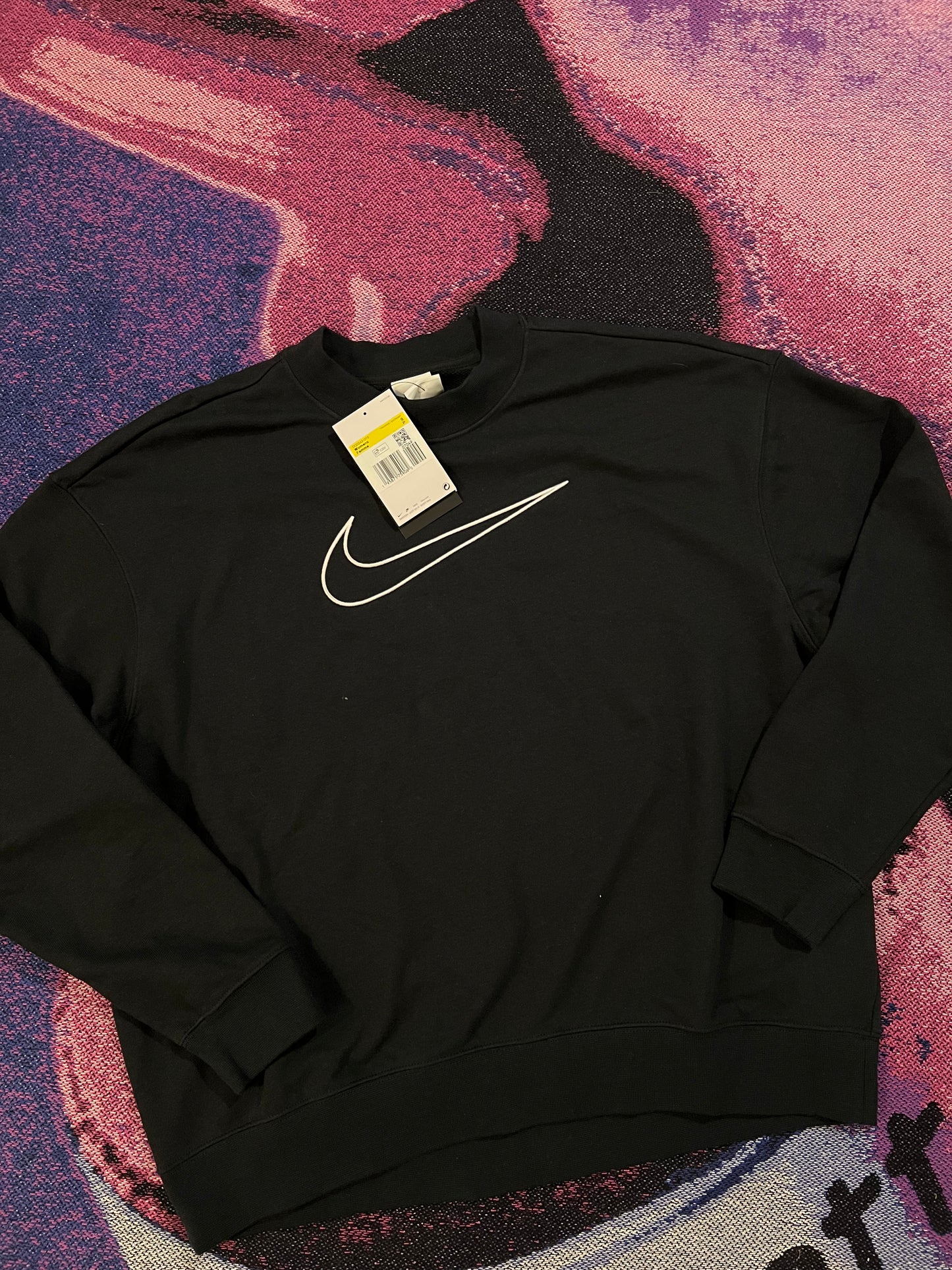 Nike W' Swoosh Crewneck Black