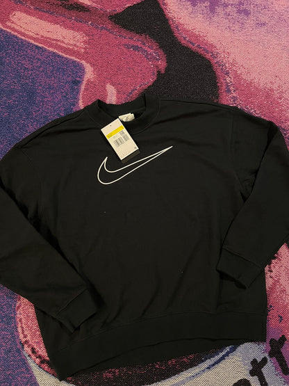Nike W' Swoosh Crewneck Black