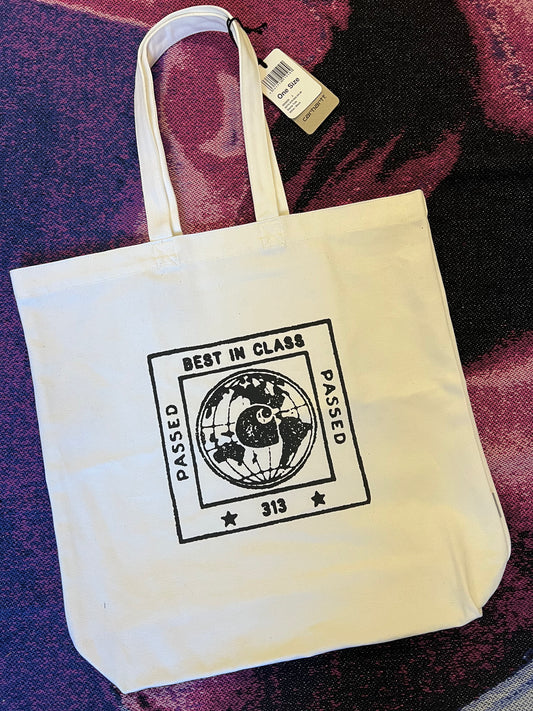 Carhartt WIP Best In Class Print Tote Bag White