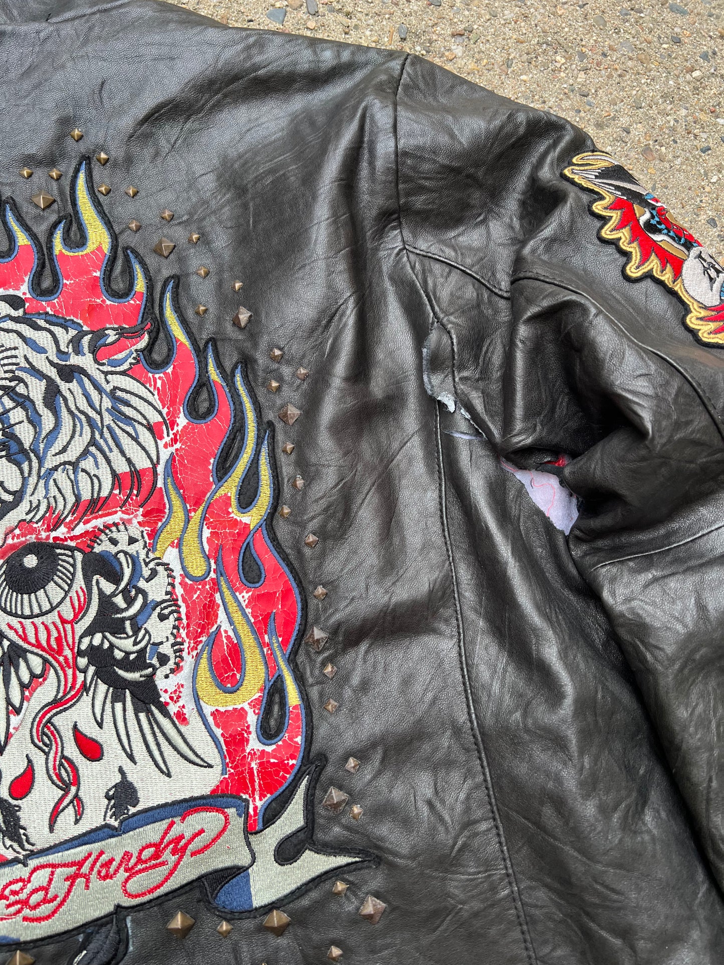 Ed Hardy x Avirex Jacket