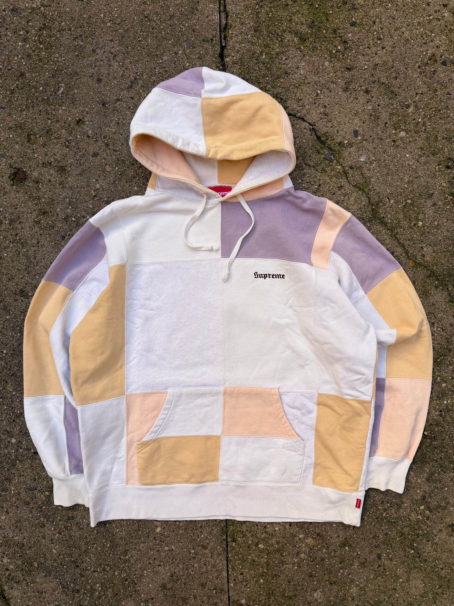 Supreme Patchwork Hoodie