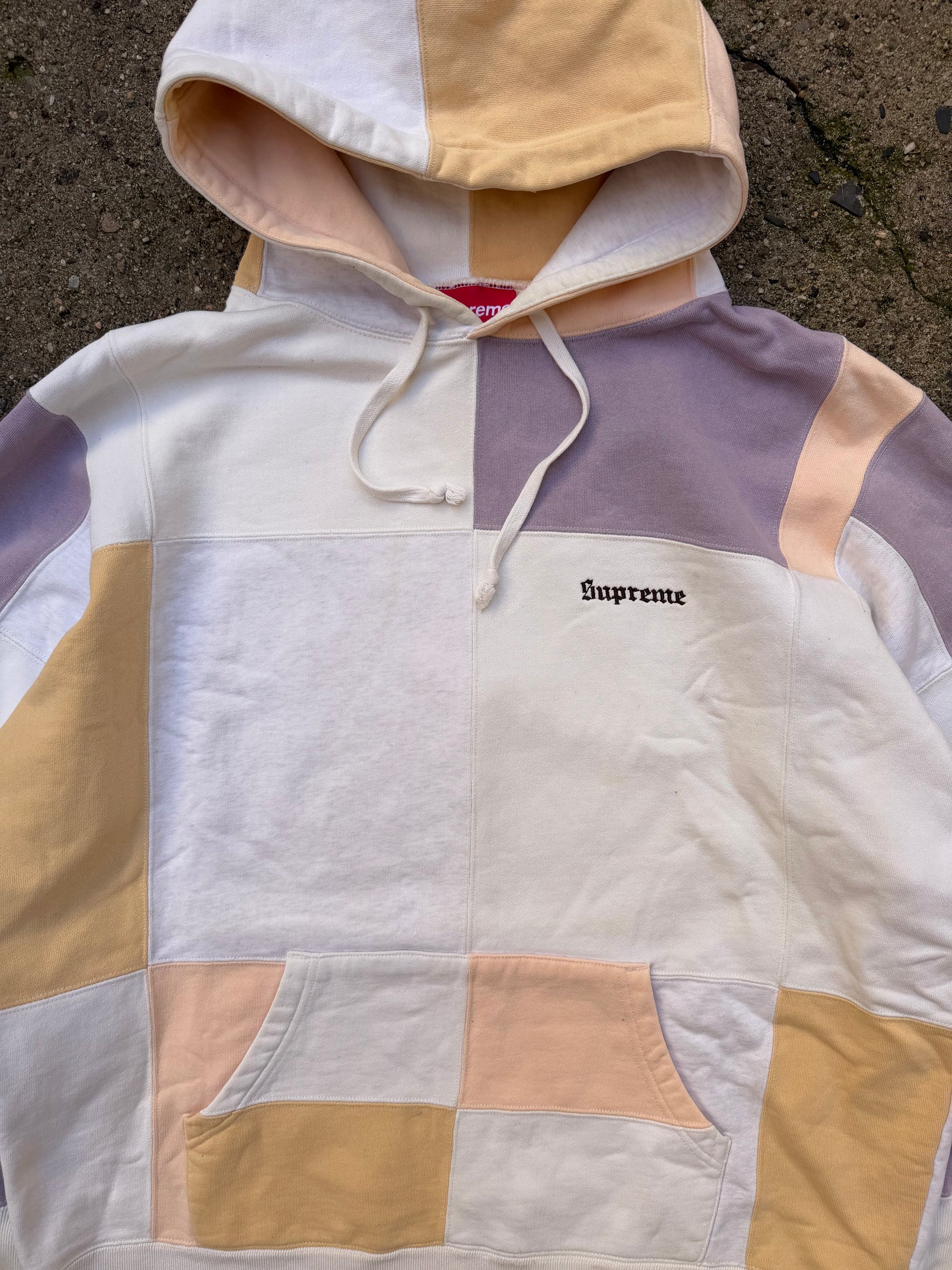Supreme Patchwork Hoodie