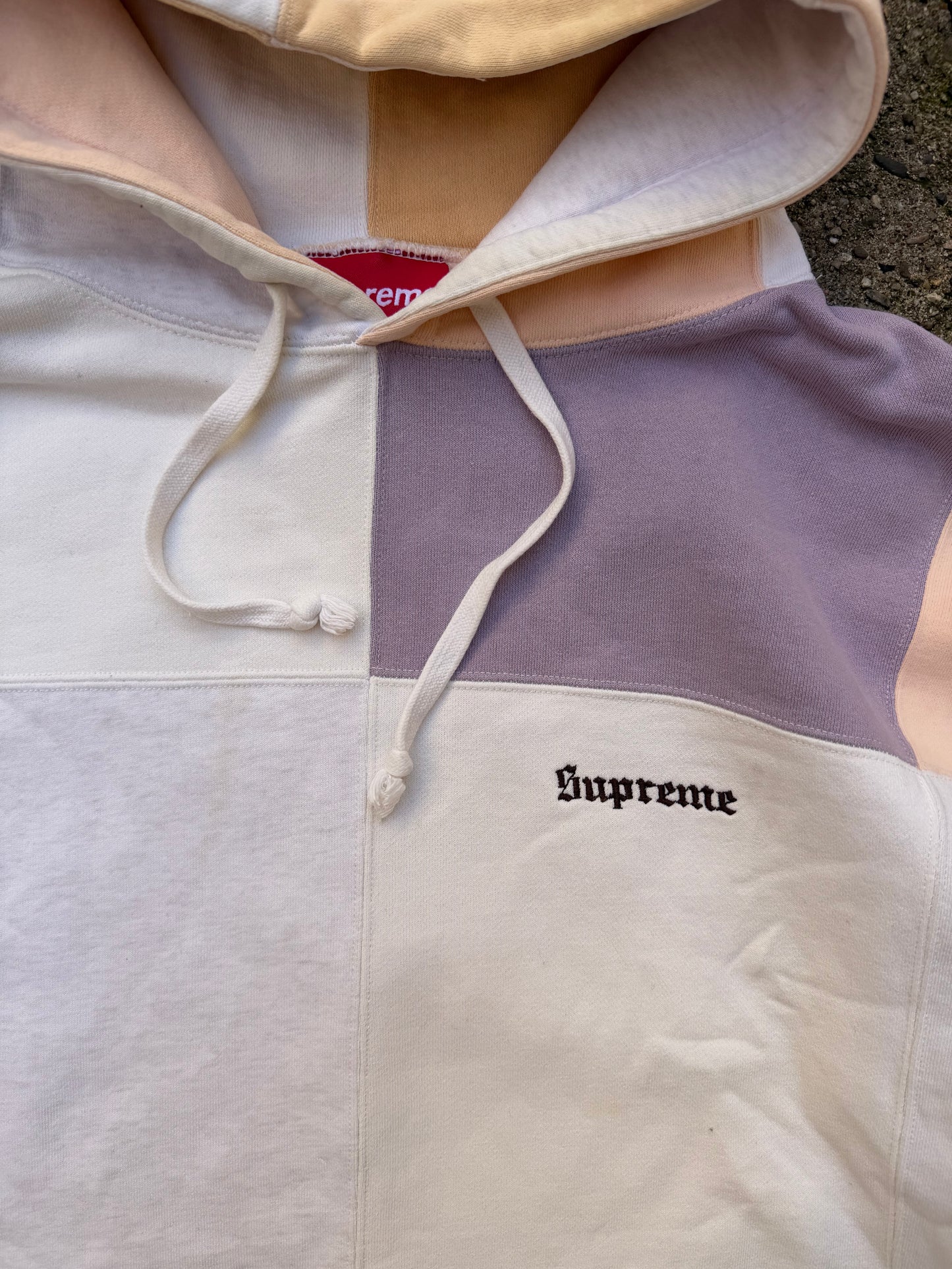 Supreme Patchwork Hoodie