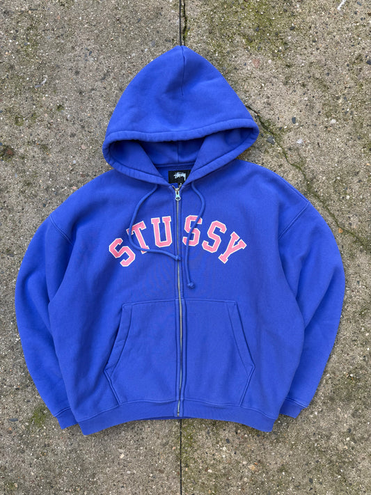 Stussy Faded Graphic Zip Hoodie