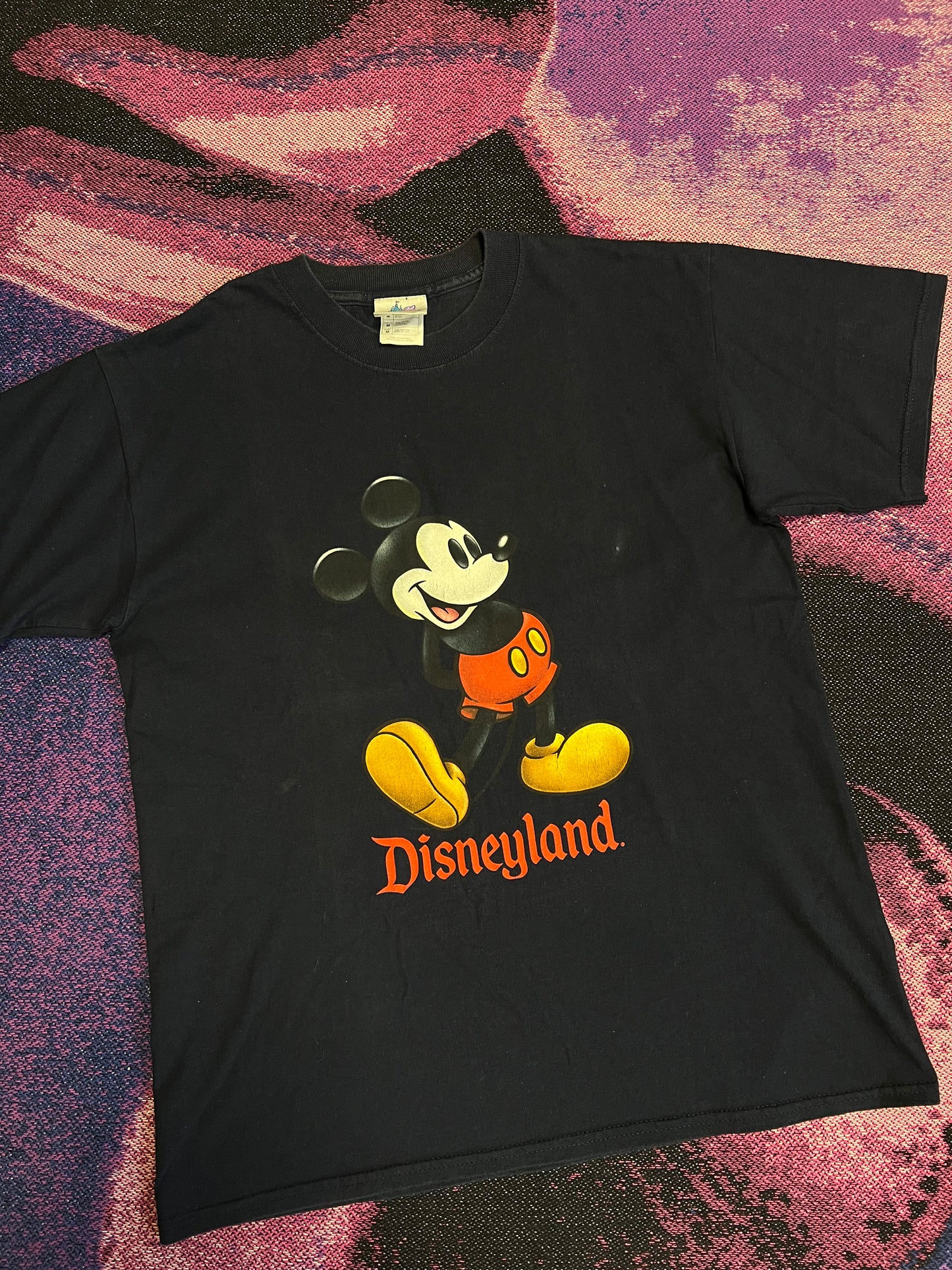 Vintage Mickey Mouse T-Shirt Black