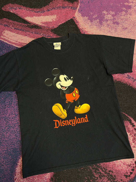 Vintage Mickey Mouse T-Shirt Black