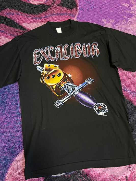 Vintage Excalibur T-Shirt Black