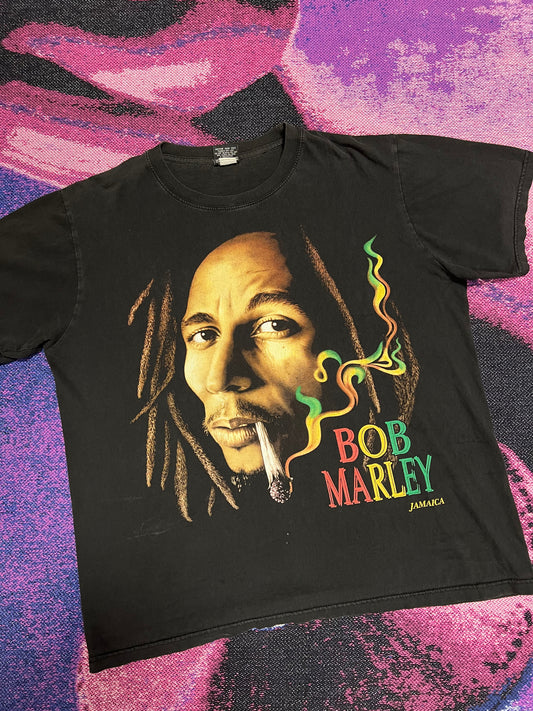 Vintage Bob Marley T-Shirt Black