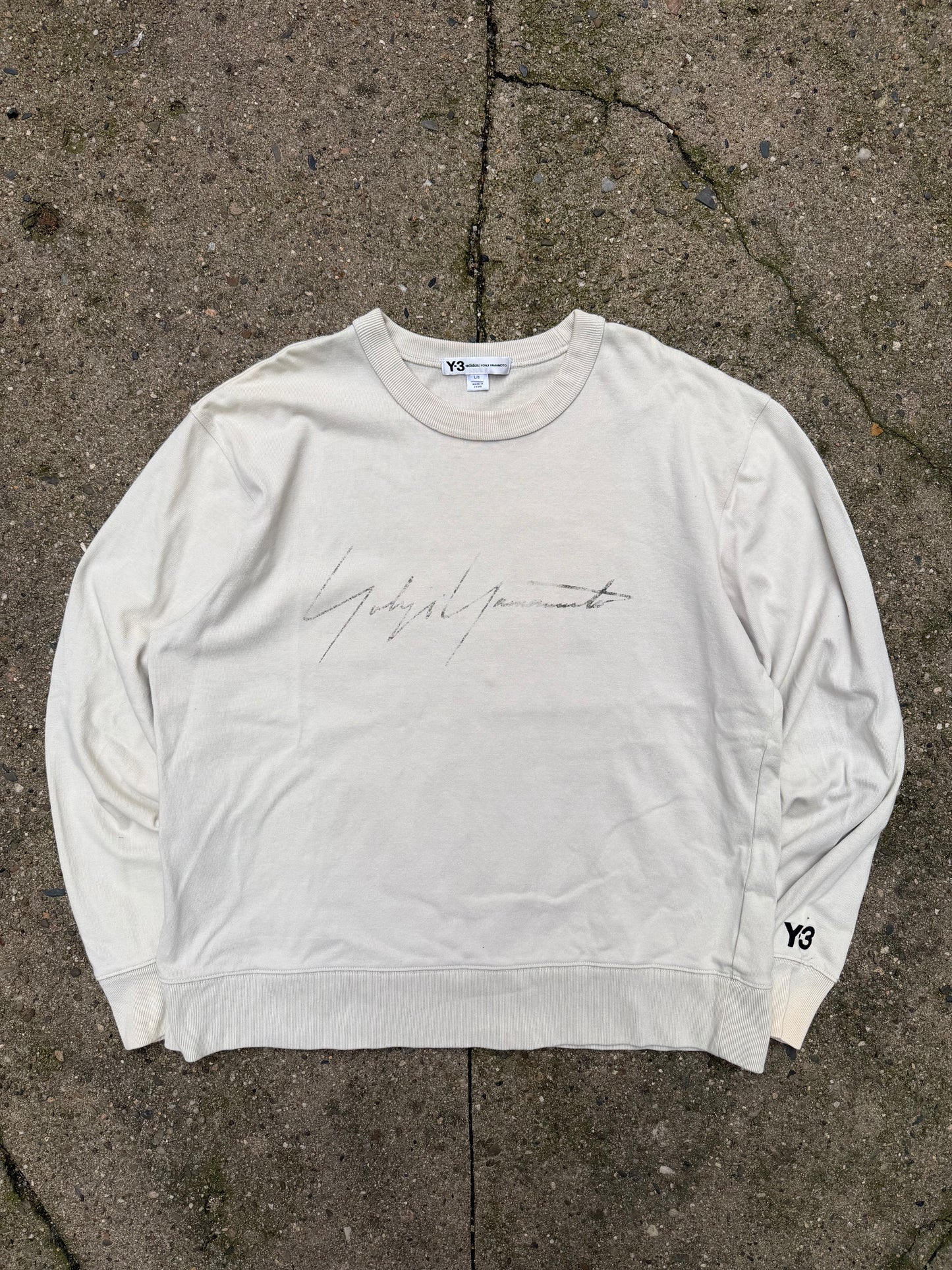 Y-3 Adidas Crewneck