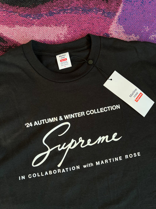 Supreme Martine Rose T-Shirt Black