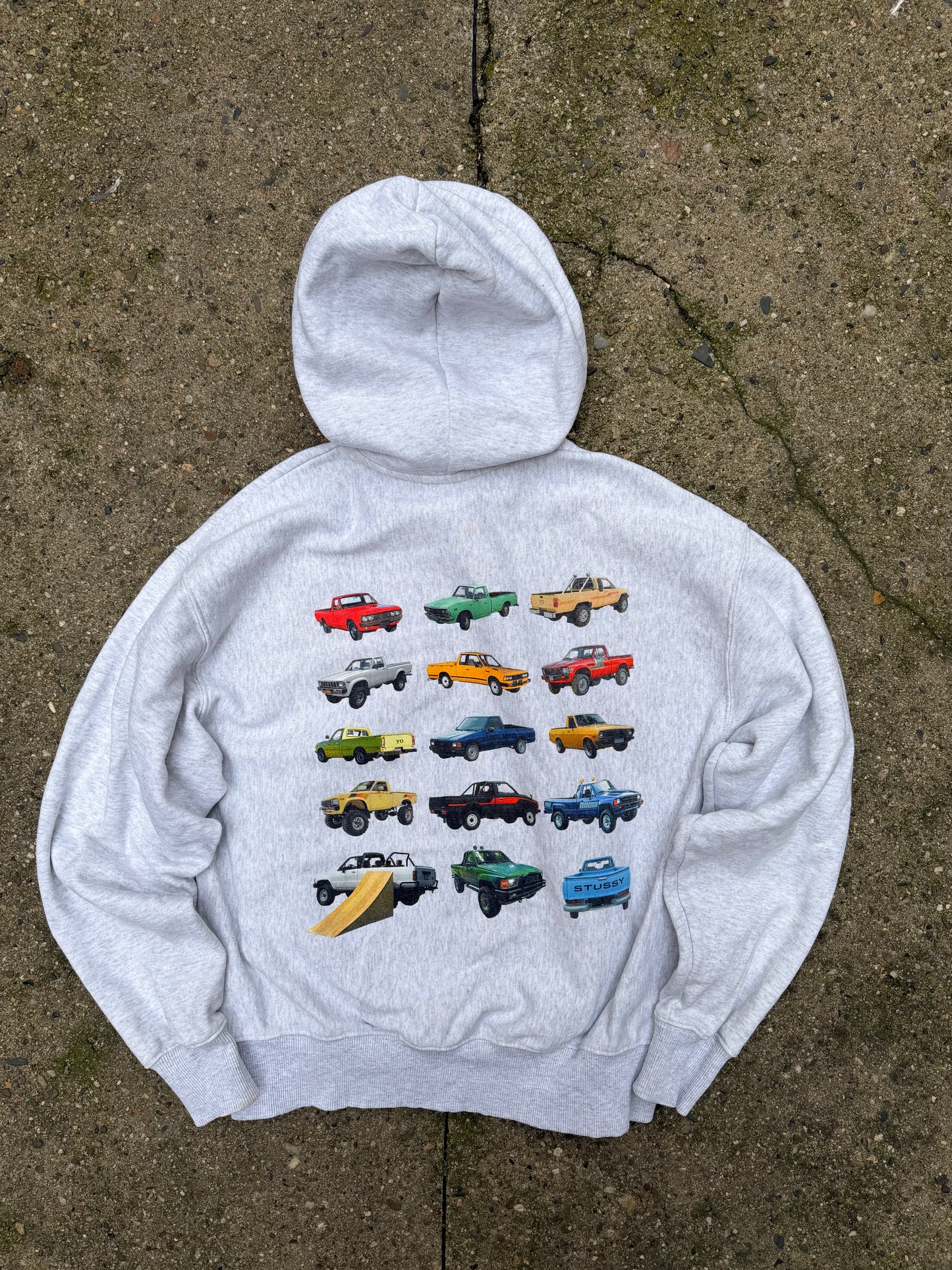 Stussy Pick Up Zip Up Hoodie