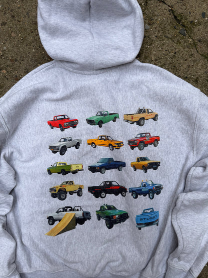 Stussy Pick Up Zip Up Hoodie