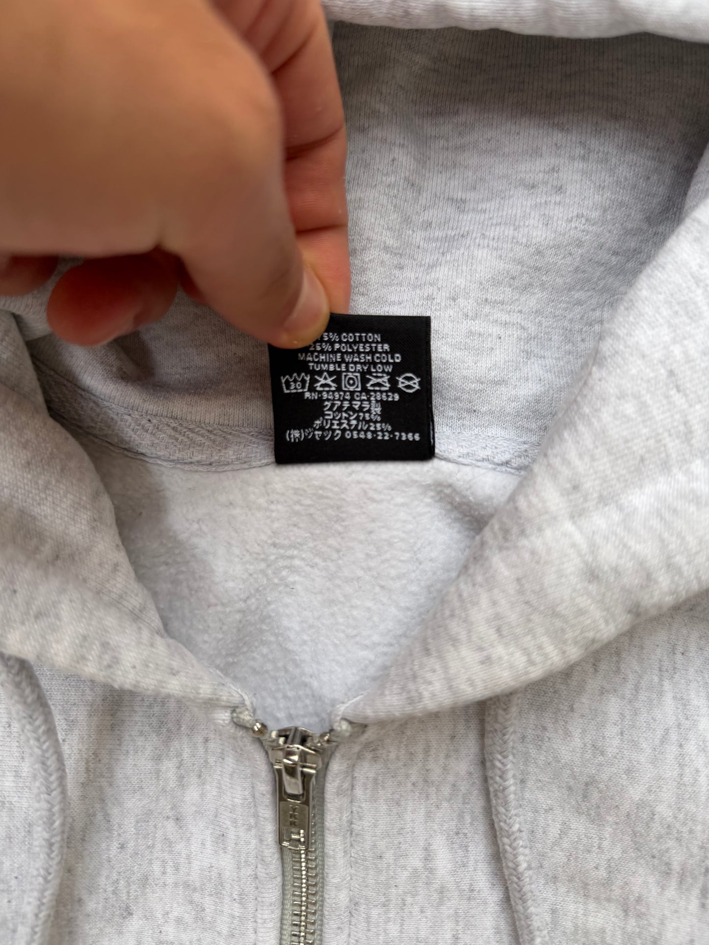 Stussy Pick Up Zip Up Hoodie