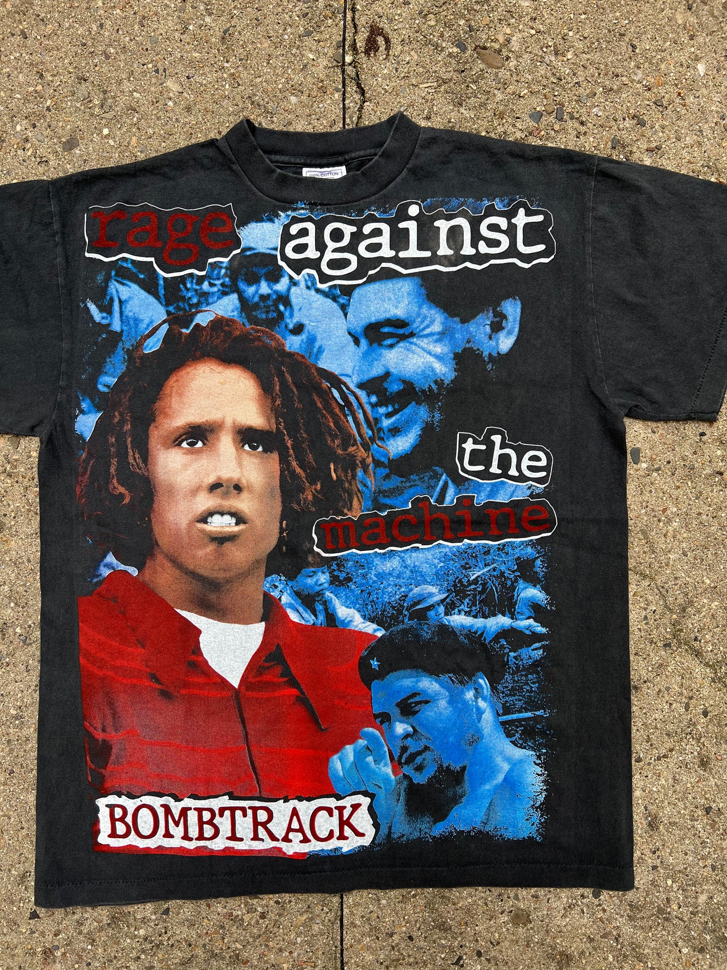 Rage Against The Machine Vintage Bombtrack T-Shirt