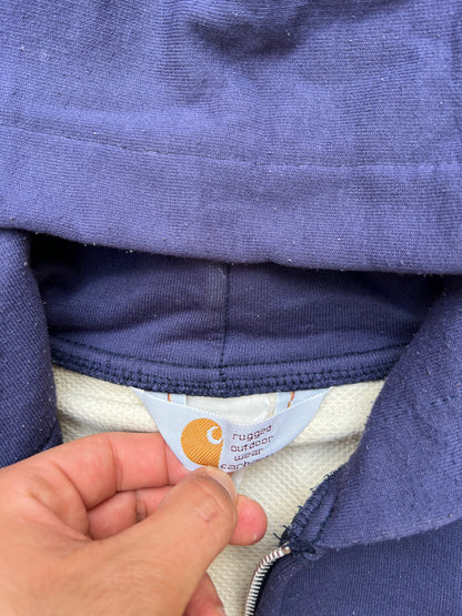 Carhartt Vintage Thermal Zip Up Hoodie