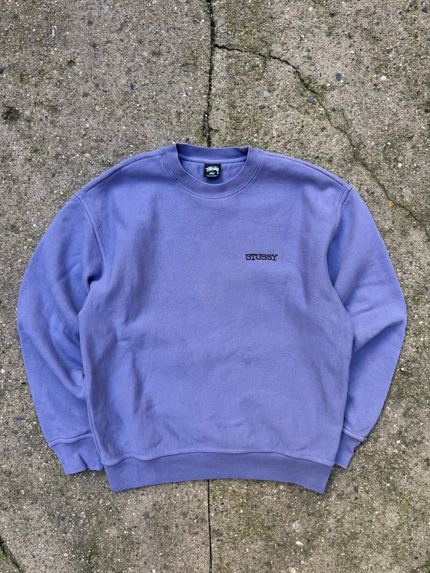 Stussy Jumbo Dyed Crewneck