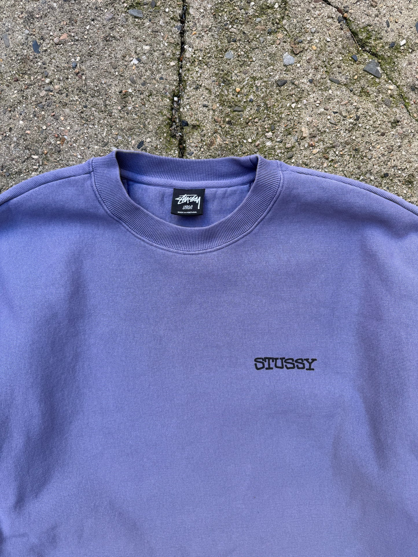 Stussy Jumbo Dyed Crewneck