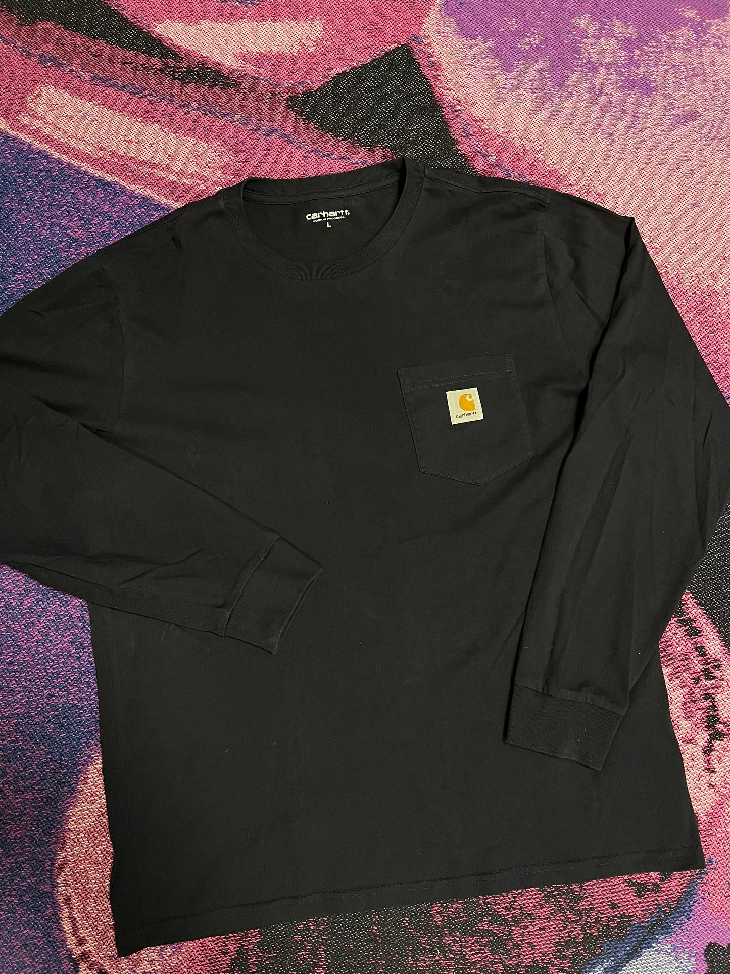 Carhartt WIP Pocket Longsleeve Black