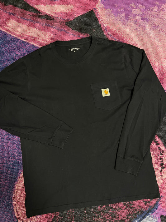 Carhartt WIP Pocket Longsleeve Black