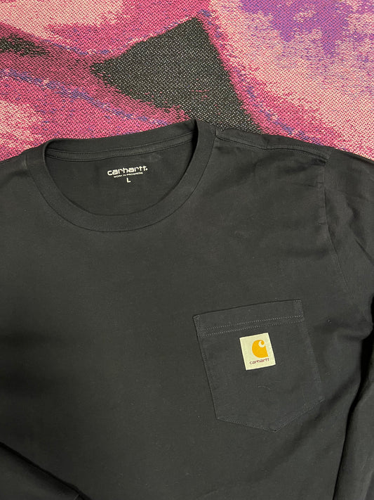 Carhartt WIP Pocket Longsleeve Black