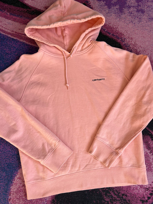 Carhartt WIP W' Scrpit Logo Small Hoodie Peach