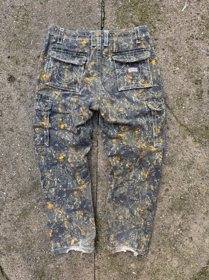 True Religion Camo Cargo Jeans