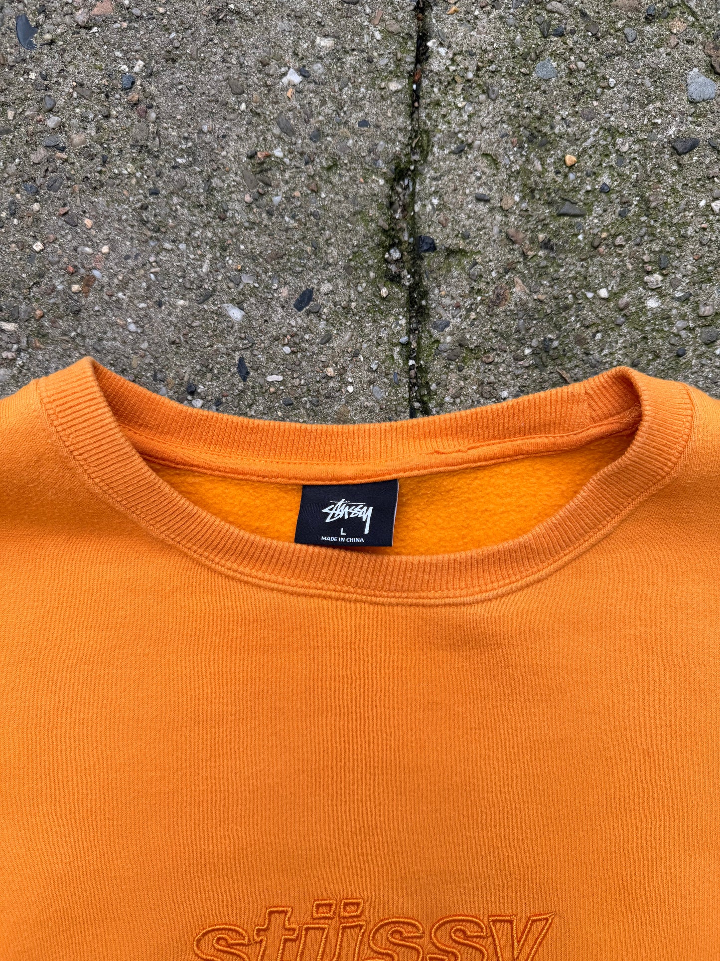 Stussy 3D Logo Crewneck