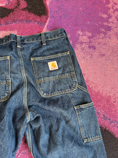 Carhartt WIP Single Knee Pants Blue Denim