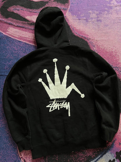 Stussy Crown Zip Up Hoodie