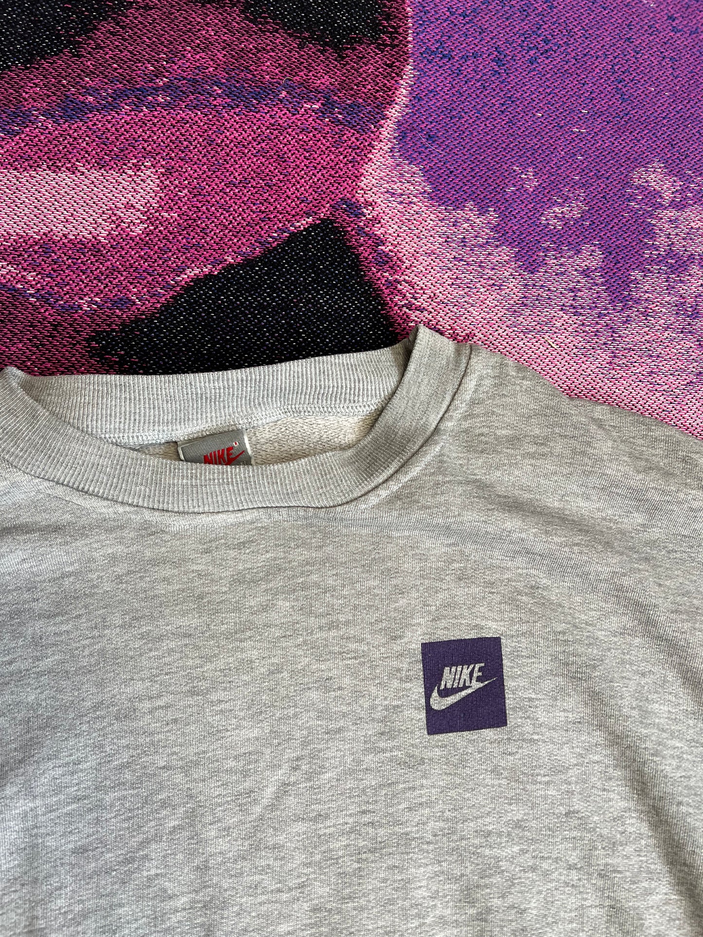 Vintage Nike 90's Crewneck Grey