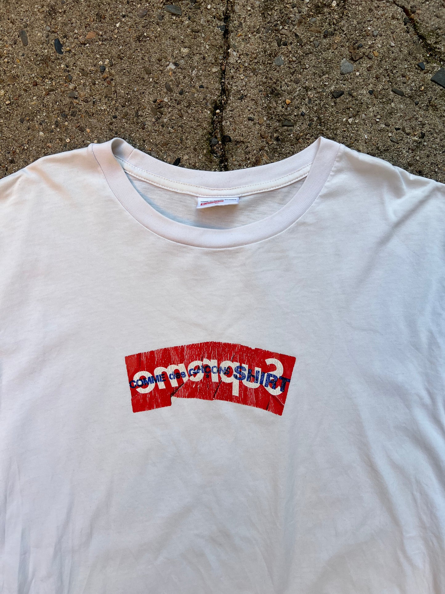 Supreme Comme Des Garcons SHIRT Box Logo T-Shirt