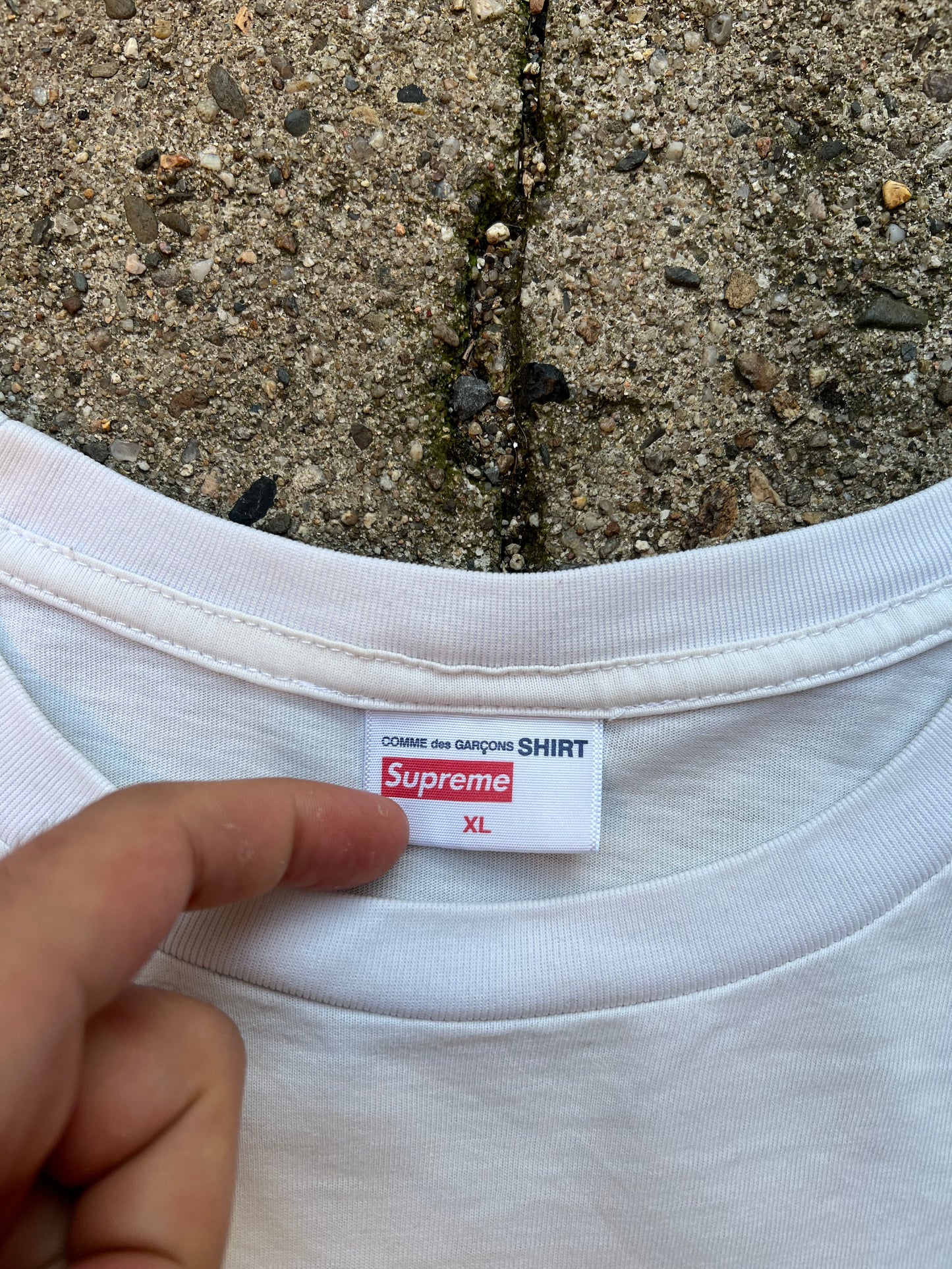 Supreme Comme Des Garcons SHIRT Box Logo T-Shirt