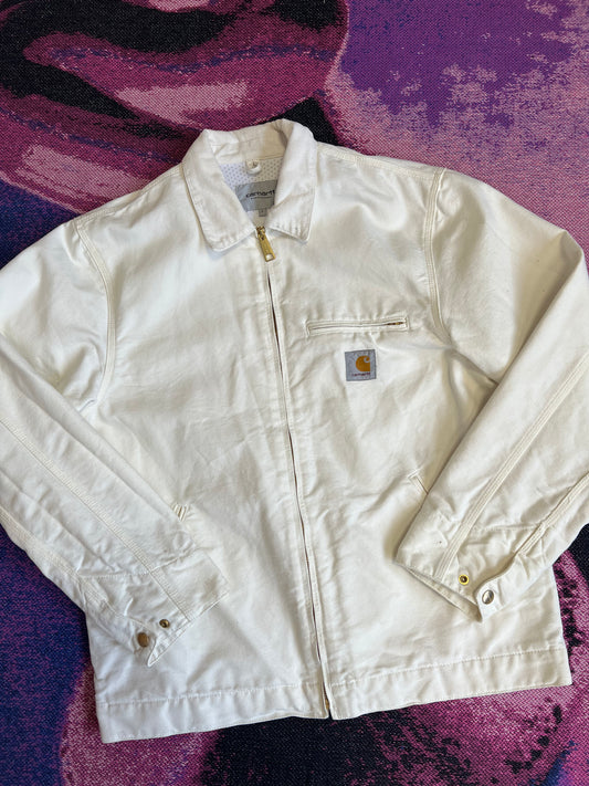 Carhartt WIP Detroit Jacket White