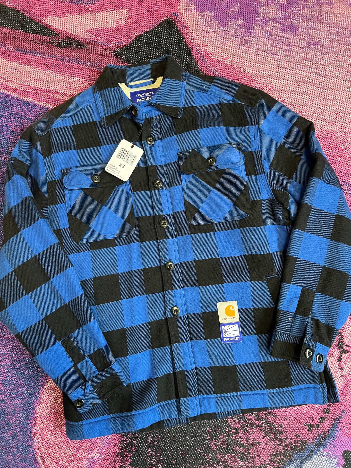 Carhartt WIP Paccbet Shirt Jacket Blue