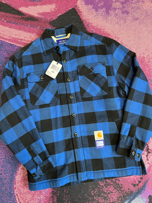 Carhartt WIP Paccbet Shirt Jacket Blue