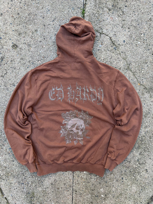 Ed Hardy Vintage Zip Up Hoodie