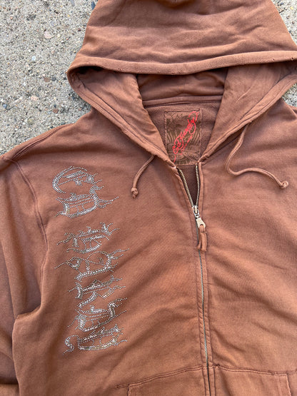 Ed Hardy Vintage Zip Up Hoodie