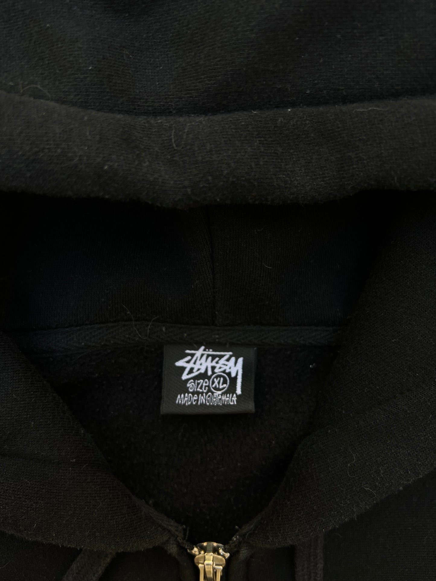 Stussy World Tour Zip Up Hoodie