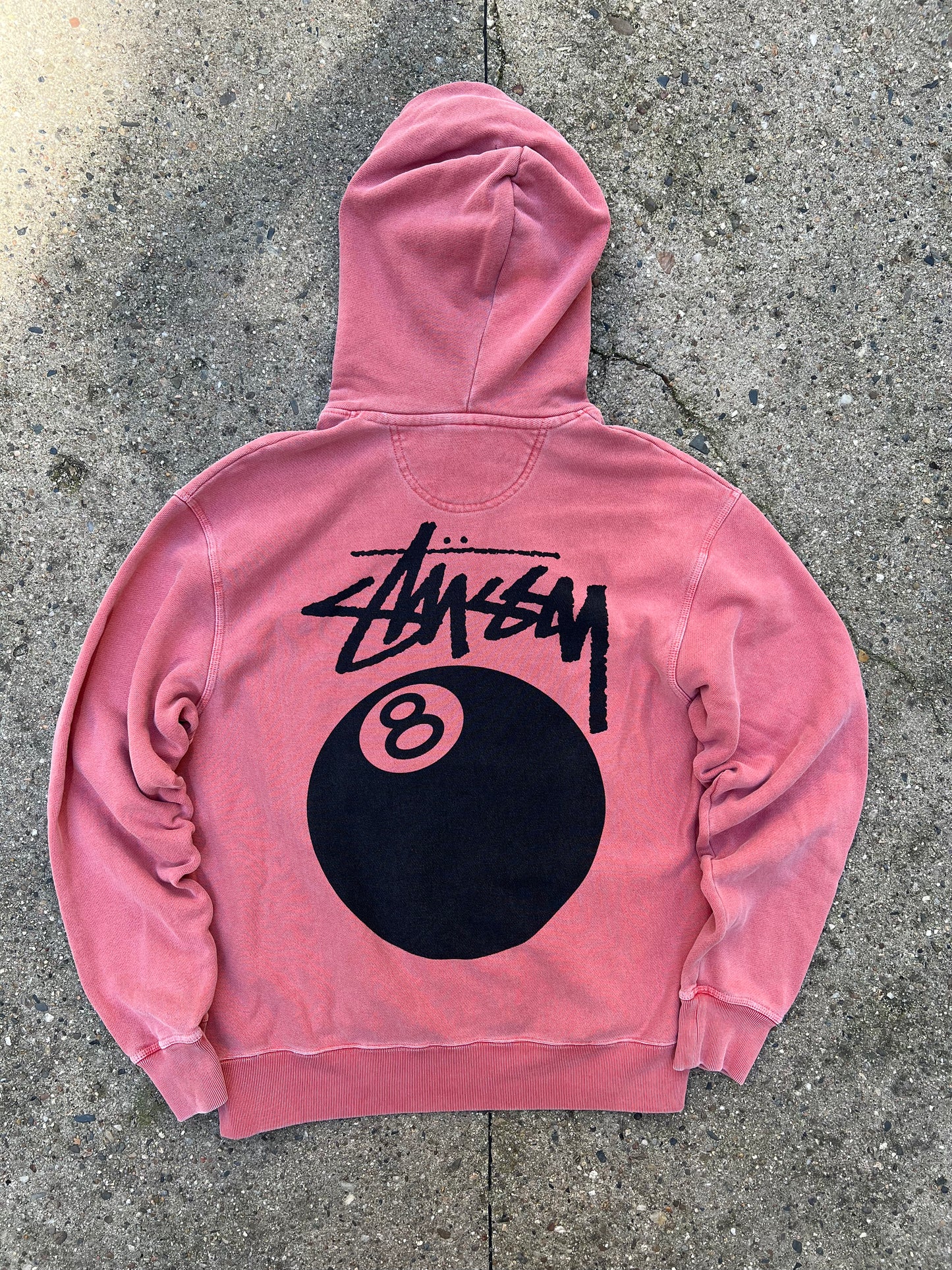 Stussy 8 Ball Dyed Hoodie