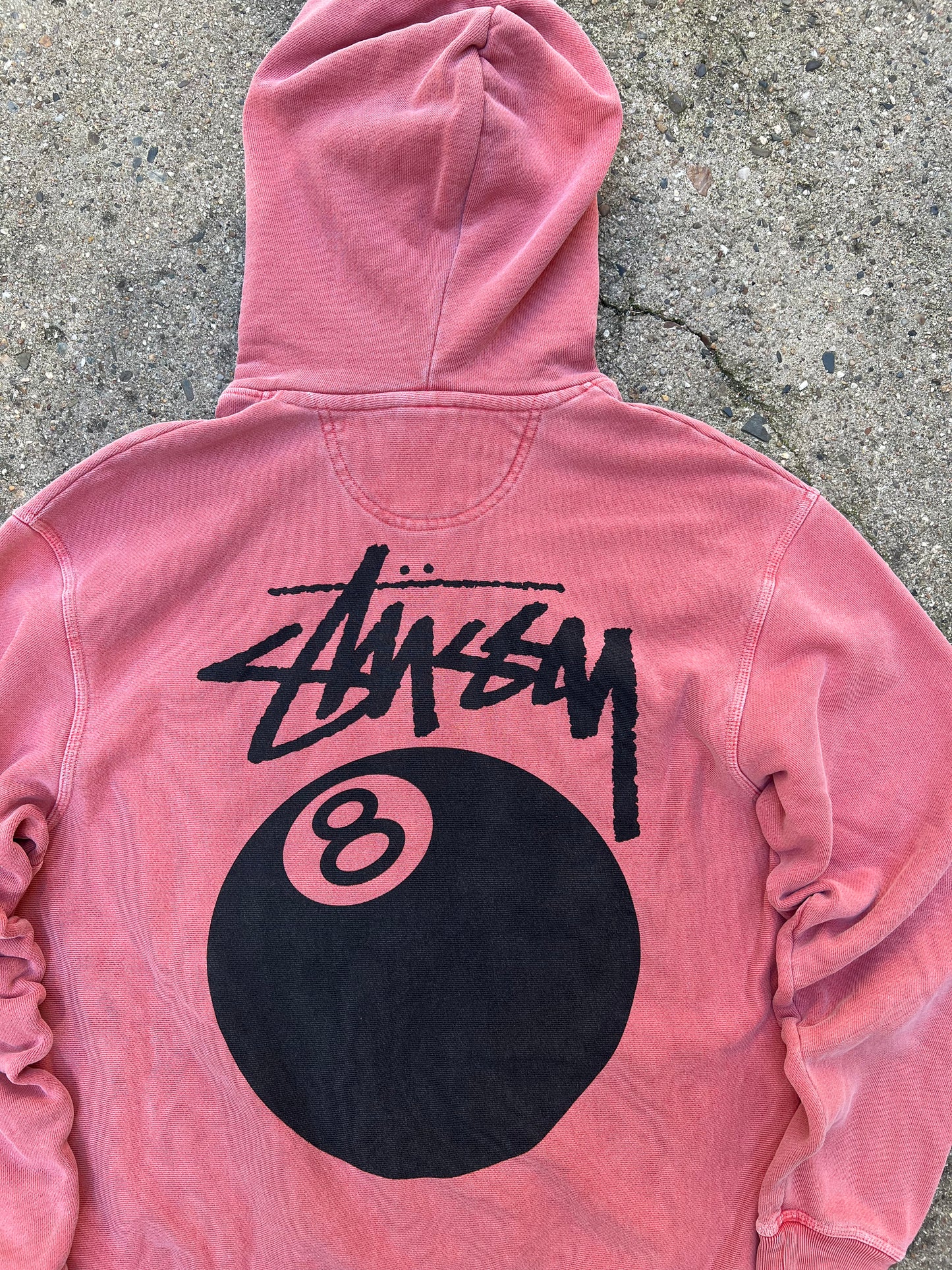 Stussy 8 Ball Dyed Hoodie