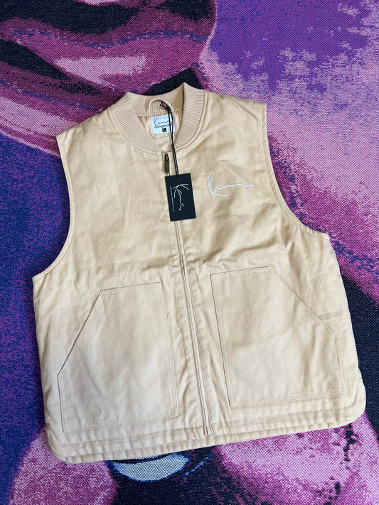 Karl Kani Vest Beige