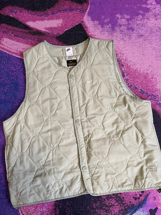 Nike V-Neck Vest Beige