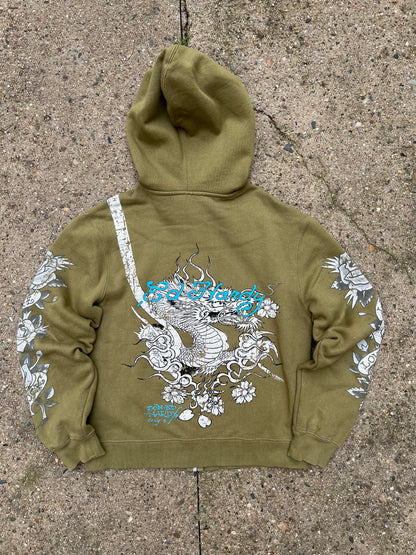 Ed Hardy Zip Up Hoodie