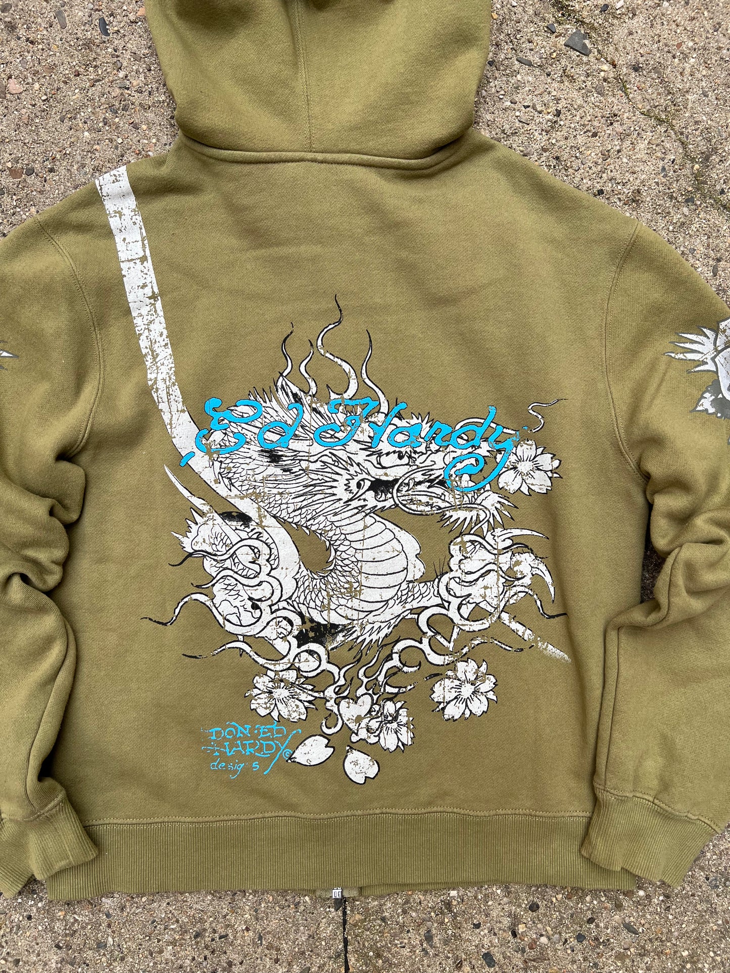 Ed Hardy Zip Up Hoodie