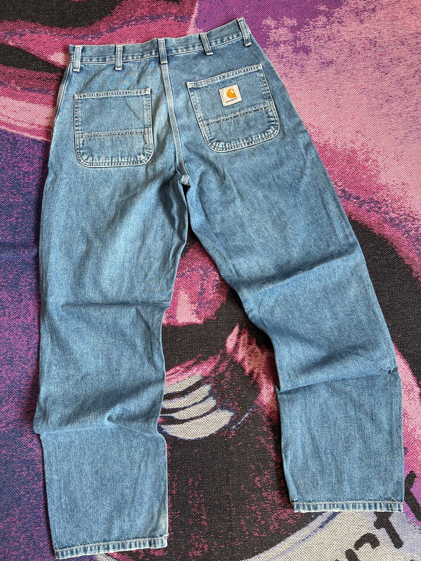 Carhartt WIP SImple Pants Blue Denim