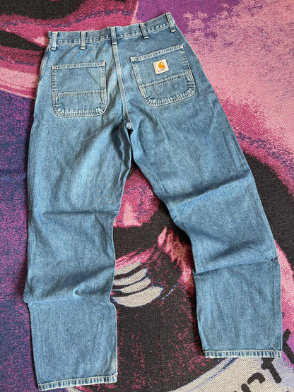 Carhartt WIP SImple Pants Blue Denim