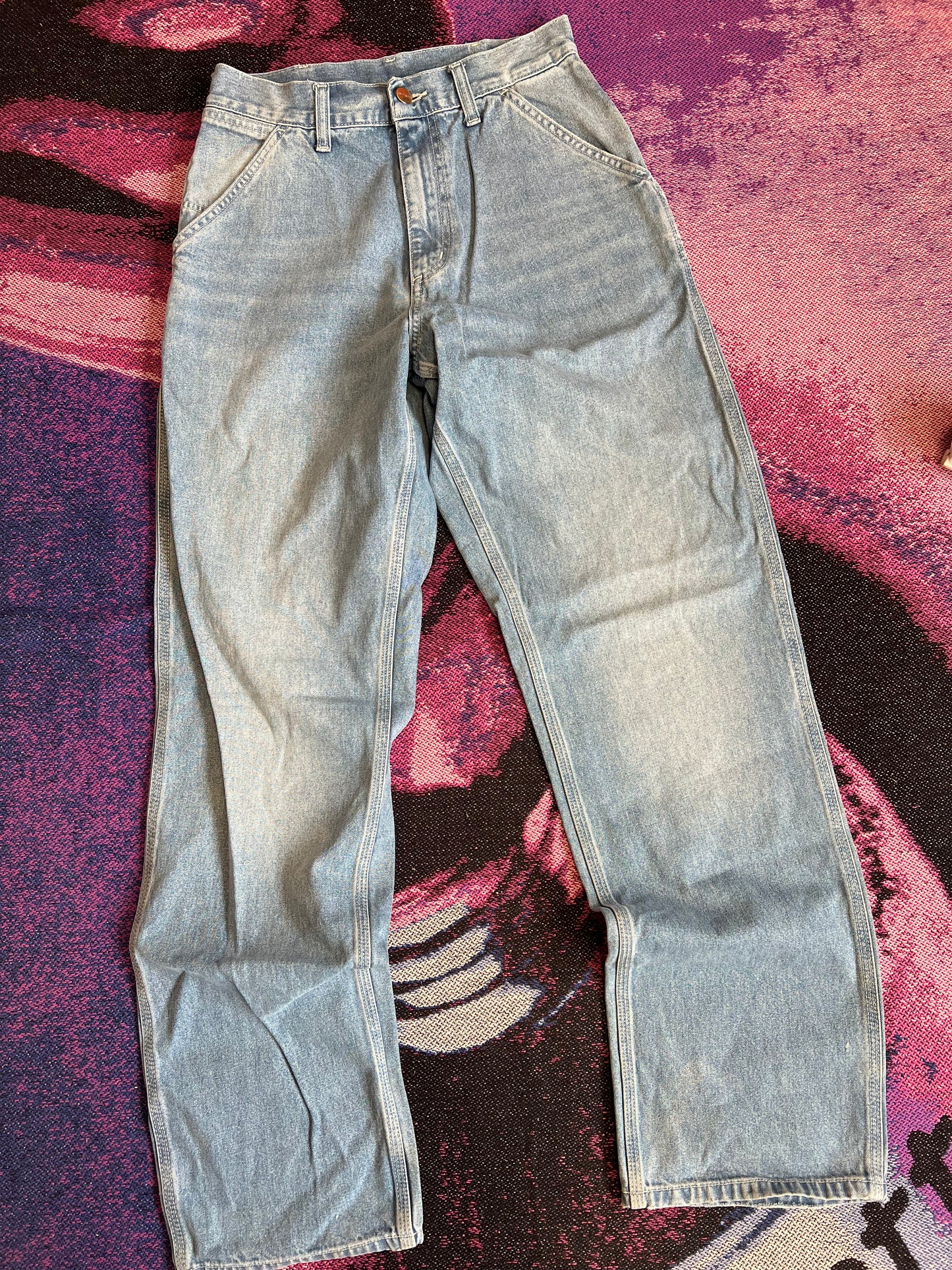 Carhartt Wip Simple Pants Blue Denim
