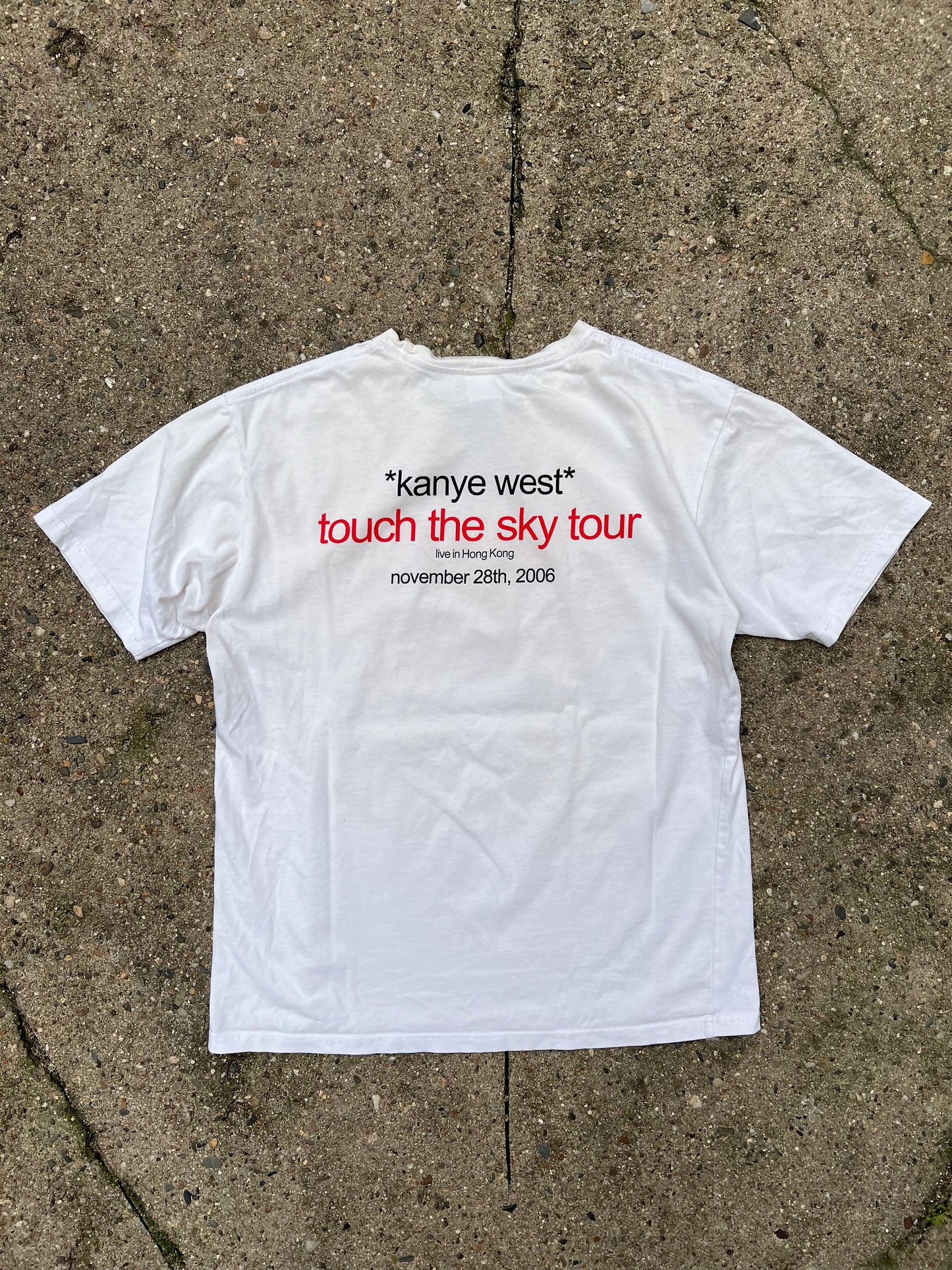 Kanye West Touch The Sky Tour x Fragment x Clot 2006